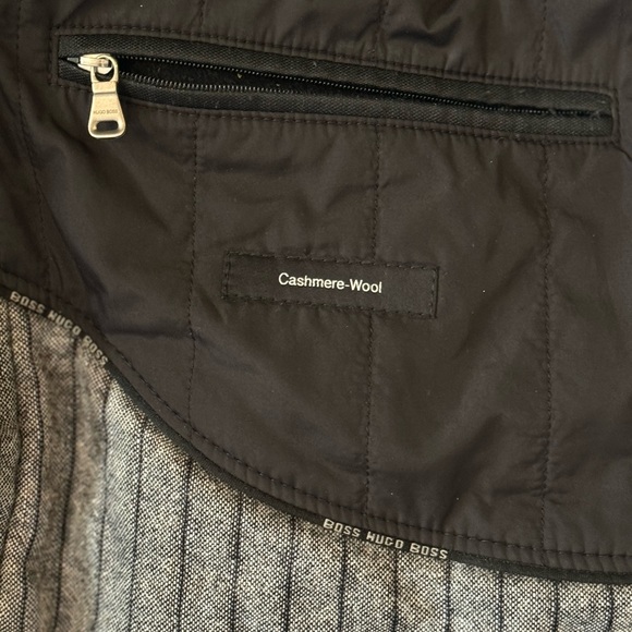 Hugo Boss Virgin Wool & Cashmere Relaxed Fit Coat - Picture 10 of 15